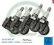 Capteur De Valve De Pression Des Pneus Tpms Authentique Pour Roues En Alliage Jaguar Xf X250 2007-2015
