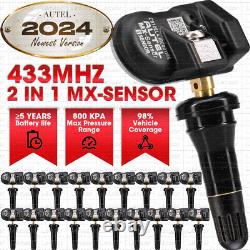 Capteurs de pression de pneus programmables Autel TPMS MX-Sensor20PCS 2en1 315MHz 433MHz