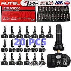 Capteurs de pression des pneus Autel TPMS, Capteur programmable MX, Capteur de pneu 315MHz/433MHz 20 pièces