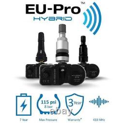 Capteurs de pression des pneus Hamaton EU-Pro TPMS PACK DE 16 Capteurs de pression des pneus avec tige argentée