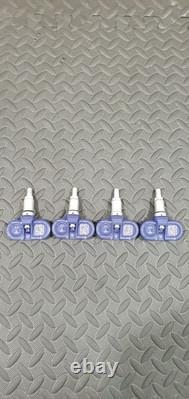 Capteurs de pression des pneus TPMS OEM authentiques x4 pour Tesla Model 3, Y, S (Bluetooth uniquement)