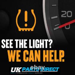 Capteurs de pression des pneus TPMS pour Man TGE (17-24) ENSEMBLE DE 4 TIGE NOIRE CODÉE