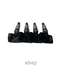 Ensemble de 4 capteurs TPMS compatible avec Bentley Bentayga 01.2016-09.2023 Moniteur de pression des pneus