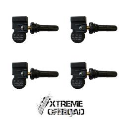 Ensemble de 4 capteurs de pression de pneus TPMS pour tous les véhicules Nissan