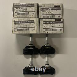 Ensemble de 4 nouvelles valves TPMS Nissan capteurs de pression des pneus 407005DA0B