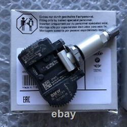 Ensemble de deux capteurs de pression des pneus d'origine OEM authentiques BMW TPMS C36106881890