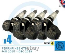 FERRARI 488 GTB TPMS 7PP 907 275F valve de pression des pneus JAN 2015 DÉC 2019