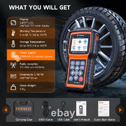 Foxwell T2000 PRO Capteur de surveillance de la pression des pneus Programme de diagnostic d’activation TPMS