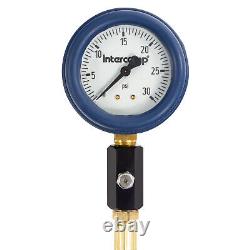 Jauge de pression des pneus de voiture de course/rallye Intercomp - Lumineux dans l'obscurité 0-30 psi x 1 psi
