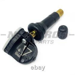 Kit TPMS de 4 capteurs et valves de surveillance de pression des pneus OE, Vauxhall 433 MHz 13598773