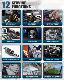 LANCEMENT 2025 Creader TPMS 5011 V2 Scanner de Service de Capteur de Surveillance de Pression des Pneus