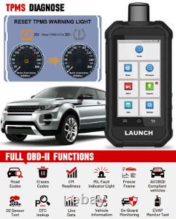 LANCEMENT de l'outil de surveillance de la pression des pneus Creader TPMS 5011 V2 pour réinitialisation/activation TPMS