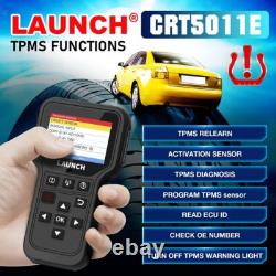 LANCER CRT5011E TPMS Activation Diagnostic Apprentissage du Capteur de Surveillance de Pression des Pneus