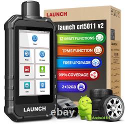 Lancement 2025 de l'outil d'activation Creader TPMS 5011 V2 pour capteur de surveillance de la pression des pneus