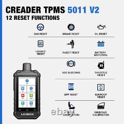Lancement 2025 de l'outil d'activation Creader TPMS 5011 V2 pour capteur de surveillance de la pression des pneus