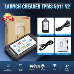 Lancement 2025 de l'outil d'activation Creader TPMS 5011 V2 pour capteur de surveillance de la pression des pneus