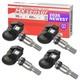 Lot De 4 Capteurs Tpms Autel 315 Mhz Et 433 Mhz Maxitpms Mx-sensor M&eacute;talliques De Pression Des Pneus