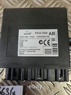 Module de surveillance de la pression des pneus sportifs Jaguar Xf 2015 2 Fx231560ab