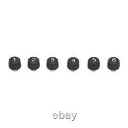 Moniteur universel de pression des pneus solaire avec charge USB 0-8,5 bar 122 PSI TPMS pour camion