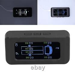 Nouveau moniteur de pression des pneus solaire avec chargement USB 0-8.5bar 122PSI Camion TPMS &6