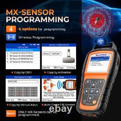 OTOFIX TireGo 808 Système de Surveillance de Pression des Pneus TPMS Outil de Réapprentissage OBD2 Scanner