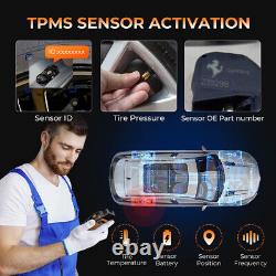 OTOFIX TireGo 808 Système de Surveillance de Pression des Pneus TPMS Outil de Réapprentissage OBD2 Scanner