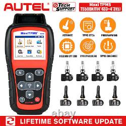 Outil de diagnostic TPMS Autel TS508K Moniteur de pression des pneus de voiture TS508+ 8 capteurs