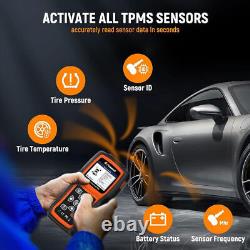 Outil de diagnostic pour l'activation de réapprentissage du TPMS et la surveillance de la pression des pneus