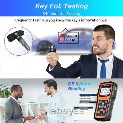Outil de diagnostic pour l'activation de réapprentissage du TPMS et la surveillance de la pression des pneus
