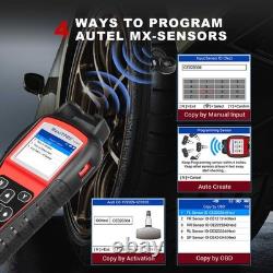 Outil de réapprentissage et de réinitialisation du système de surveillance de la pression des pneus Autel MaxiTPMS TS508WF