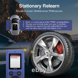 Outil universel de réapprentissage TPMS, outil d’activation des capteurs de pression des pneus et de réinitialisation TPMS automatique
