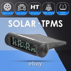 Système d'alarme de surveillance de la pression des pneus avec affichage LCD TPMS du camion solaire AN-07