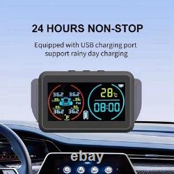 Système d’alerte de surveillance de la pression des pneus TPMS pour voiture, manomètre de pression d’air des pneus