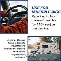 Système de Surveillance de Pression des Pneus TST 507 avec 4 Capteurs de Bouchon Flow