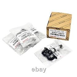 Système de surveillance de la pression des pneus 4X Capteur TPMS 42607-02070 Toyota C-HR