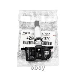 Système de surveillance de la pression des pneus 4X Capteur TPMS 42607-02070 Toyota C-HR
