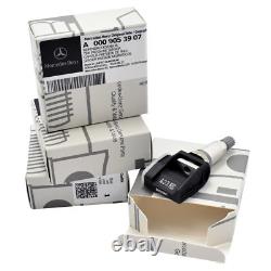 Système de surveillance de la pression des pneus 4X Capteur TPMS A0009053907 Mercedes C W204 W205