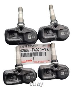 Système de surveillance de la pression des pneus Lexus authentique, sous-ensemble de valve compatible avec divers modèles