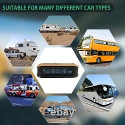 Système de surveillance de la pression des pneus Rv/Remorque M6 TPMS (0-199 PSI) 6 capteurs Champai