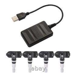 Système de surveillance de la pression des pneus TPMS USB Android avec capteur interne pour voiture Système de surveillance de la pression des pneus TPMS USB Android avec capteur interne pour voiture