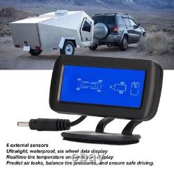 Système de surveillance de la pression des pneus TPMS avec 6 capteurs externes étanches IP67 pour