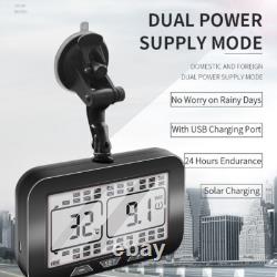 Système de surveillance de la pression des pneus TPMS pour camions et camping-cars solaires avec 12 capteurs