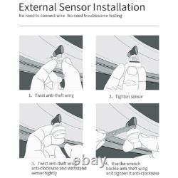 Système de surveillance de la pression des pneus TPMS pour camions et camping-cars solaires avec 12 capteurs