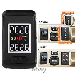 Système de surveillance de la pression des pneus TPMS pour voitures de série.
