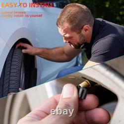 Système de surveillance de la pression des pneus alimenté par énergie solaire avec 4 capteurs pour camping-cars