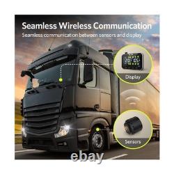 Système de surveillance de la pression des pneus de remorque GUTA, moniteur de pression des pneus de camping-car avec 8