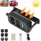 Syst&egrave;me De Surveillance De La Pression Des Pneus De Voiture Lcd Tpms Solaire Sans Fil + 6 Capteurs Externes