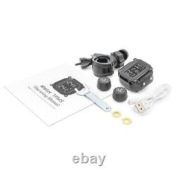 Système de surveillance de la pression des pneus pour motos 4XMotorcycle TPMS Motor Tyre Temperature