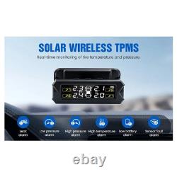 Système fiable de surveillance de la pression des pneus, capteur TPMS solaire sans fil, 14-87 PSI Rea