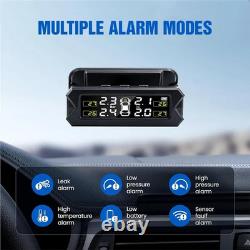 Système fiable de surveillance de la pression des pneus, capteur TPMS solaire sans fil, 14-87 PSI Rea